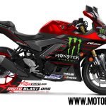 NEW R25 RED Monster energy Motogp 2019