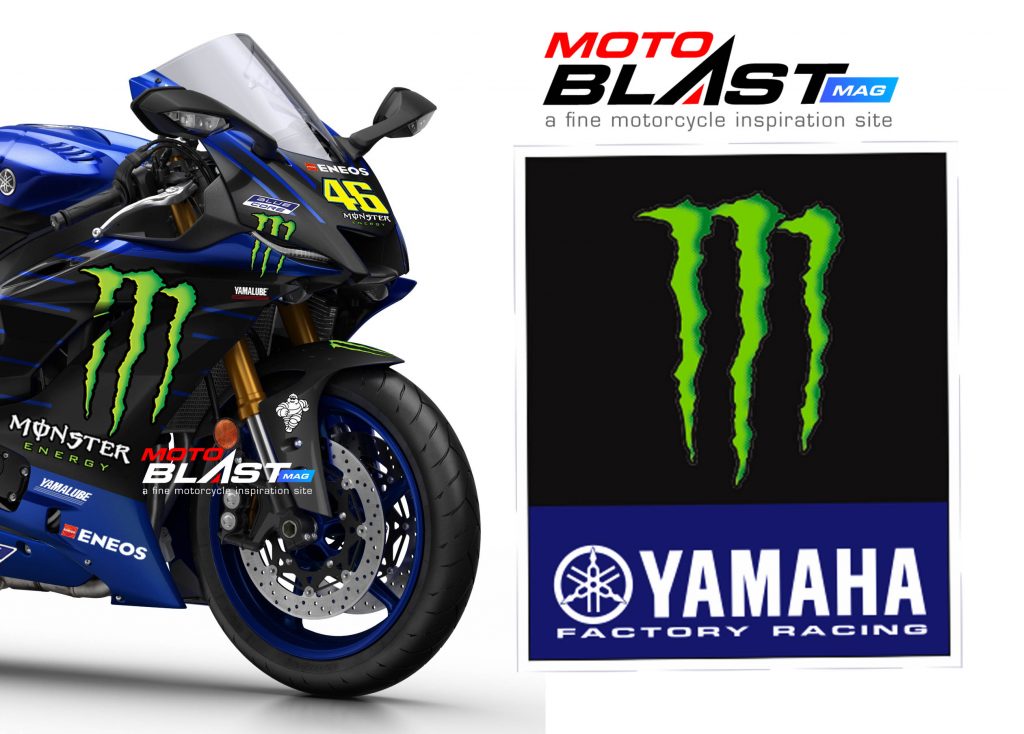 Yamaha R6 livery Monster energy GP 2019 | MOTOBLAST