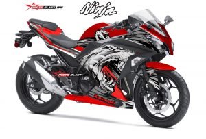 4 NINJA 250R FI WOLF WA-red