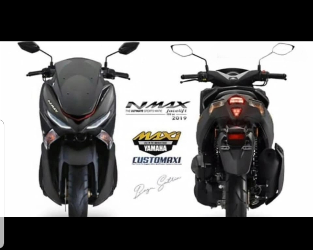 Yamaha Xmax 250 Matte Blue tema Movistar GP 2018 