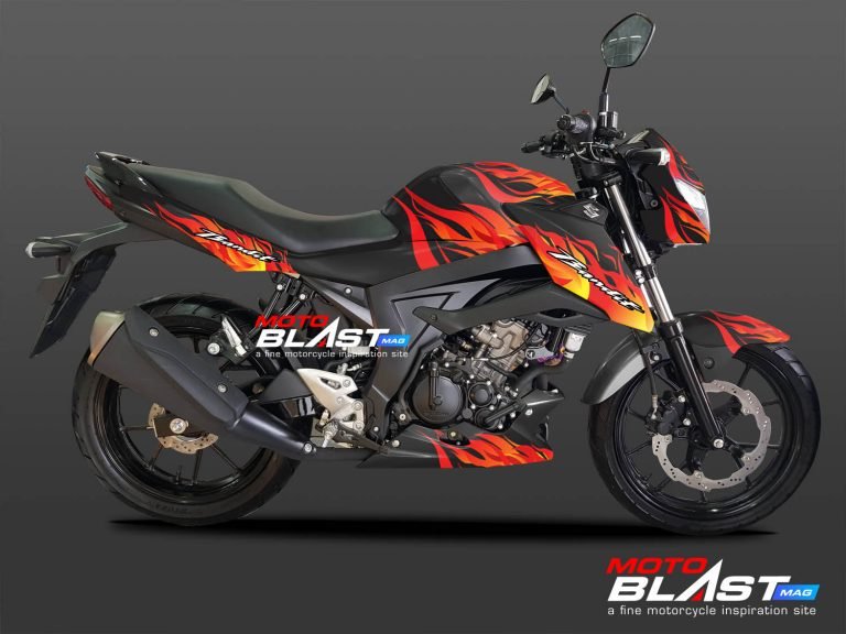 SUZUKI BANDIT-FLAME BLAST