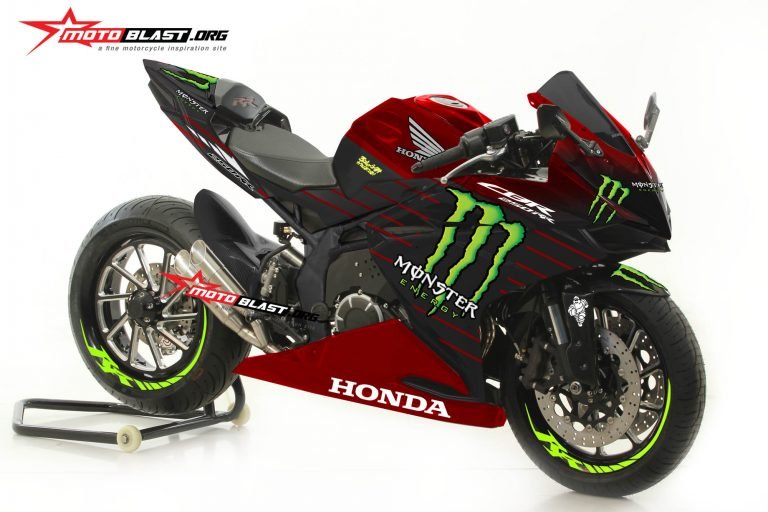 CBR250RR - MONSTER GP red