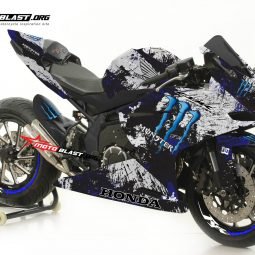 CBR250RR - MONSTER blue