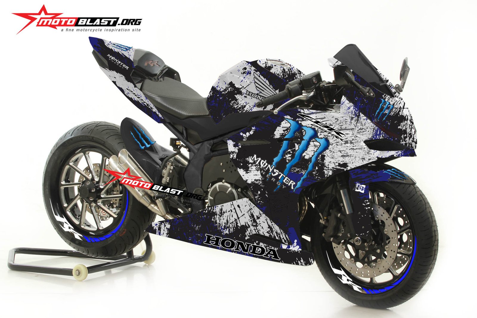 CBR250RR - MONSTER blue