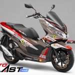 PCX 150 ferrari-gold