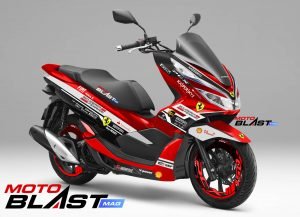 PCX 150 ferrari-red