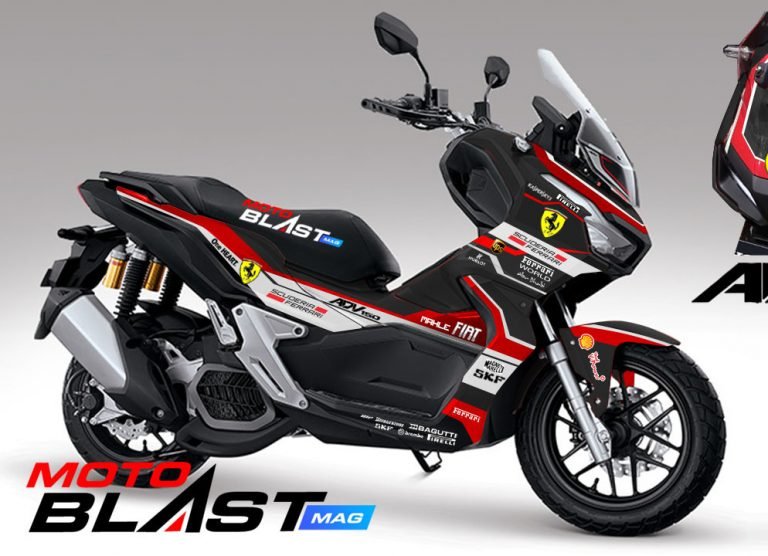 ADV 150 FERRARI BLACK1B