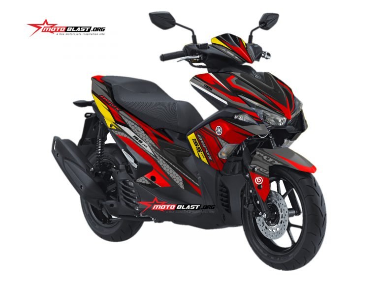 AREOX 155 VVA BLACK RED2