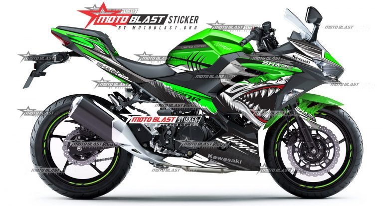 NINJA 250R FI SHARK GREEN