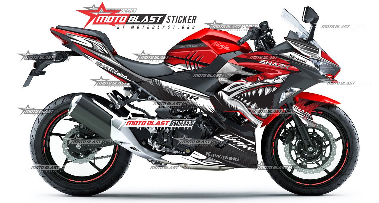 NINJA 250R FI SHARK RED1