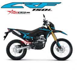 CRF150L BLACK BLUE