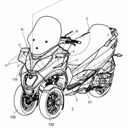 Piaggio MP3 update aero wing