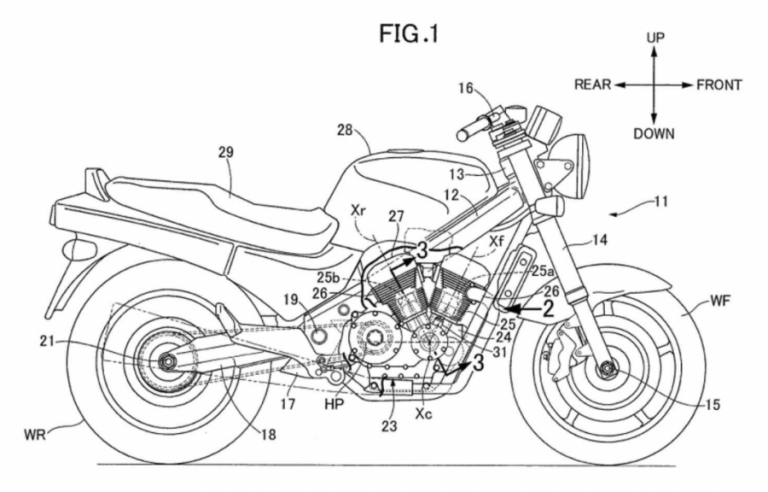 honda v twin paten