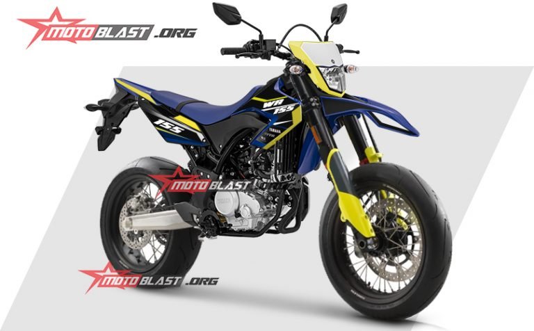 yamaha wr155 blue big foot