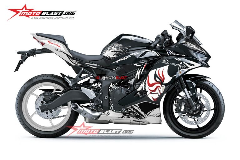 variasi zx25r black standar kabuki