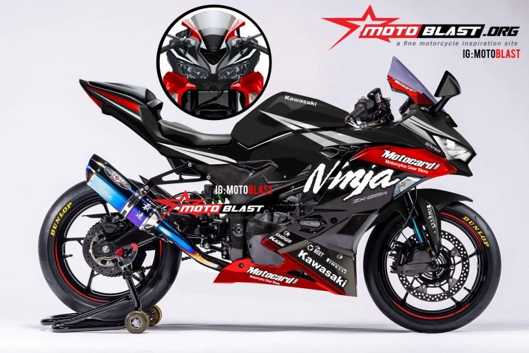 ZX25R BLACK motocard