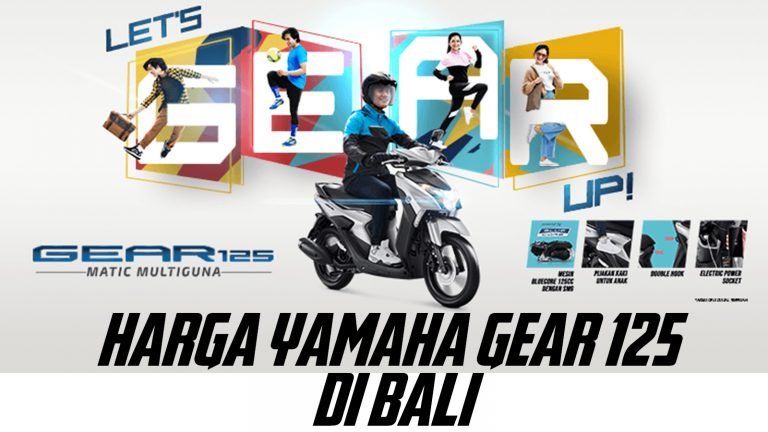 harga yamaha gear 125 di bali
