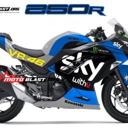 NINJA 250R FI SKY VR46-2