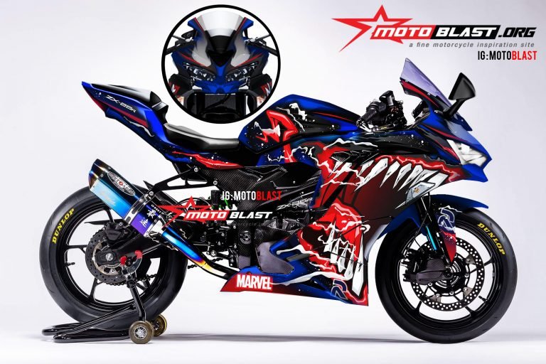 ZX25R BLUE VENOM