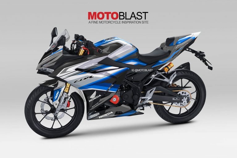 CBR150R 2021 BLACK GREY BLUE