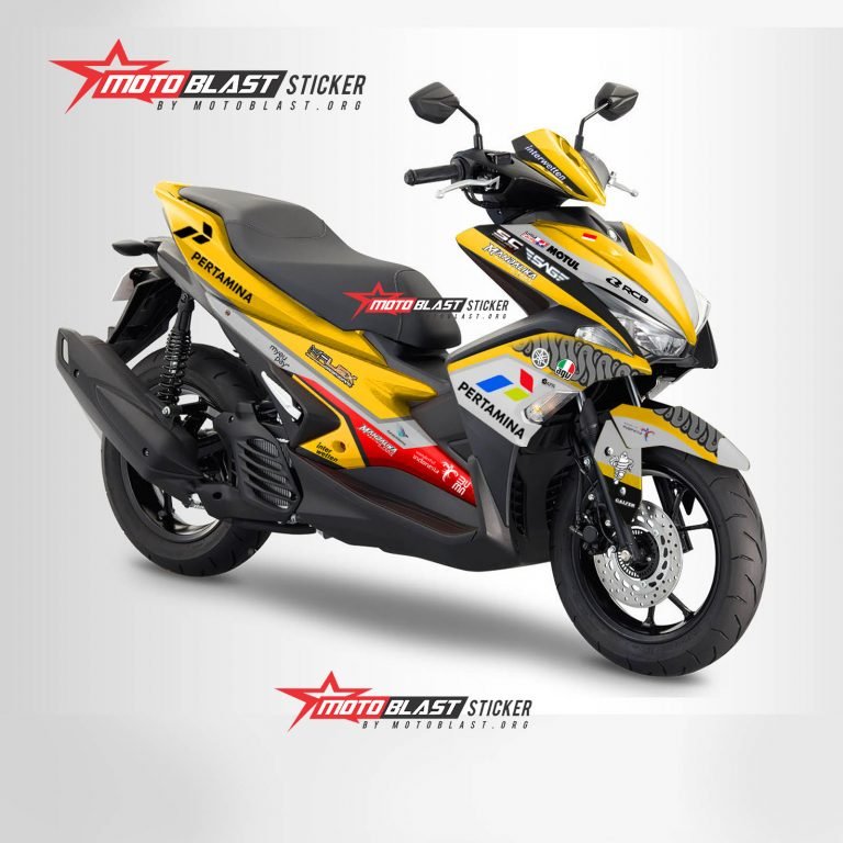 AEROX S OLD MANDALIKA yelow motoblast