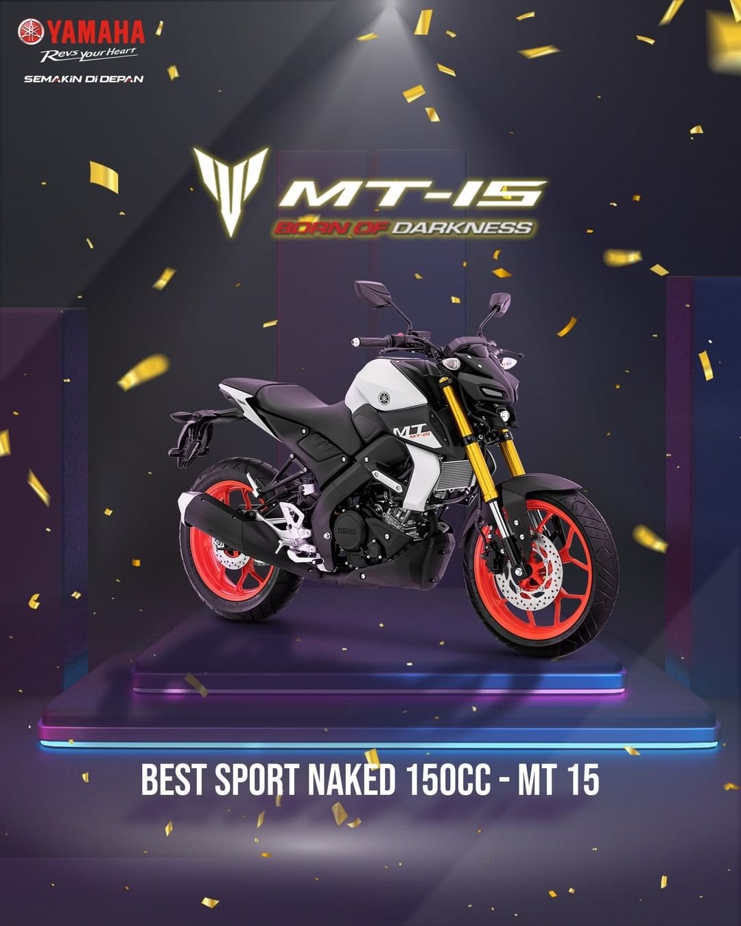 Best Sport Naked 150cc MT-15