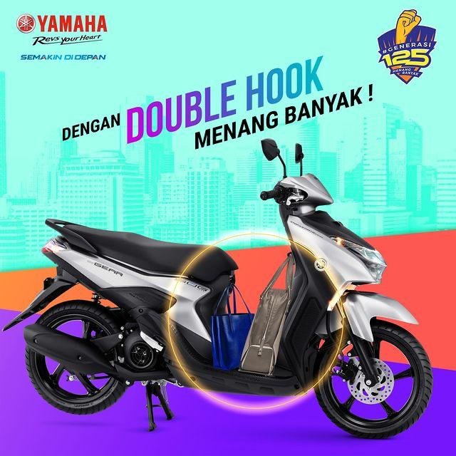 Bawa barang di double hook GEAR 125 (2)