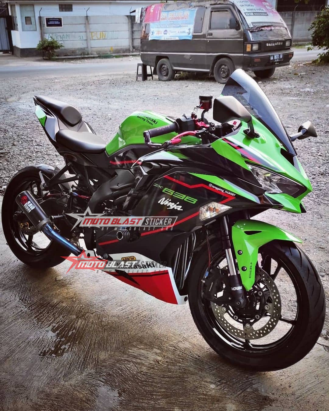 Woww Ninja ZX25R Black STD ini berubah jadi KRT 2021 Ganteng Pol