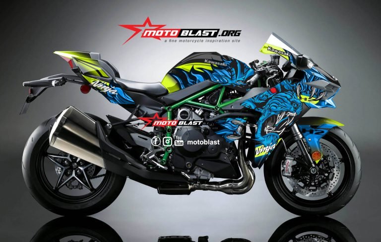 H2R KING LION blue