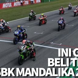 CARA BELI TIKET WSBK. MANDALIKA 2021