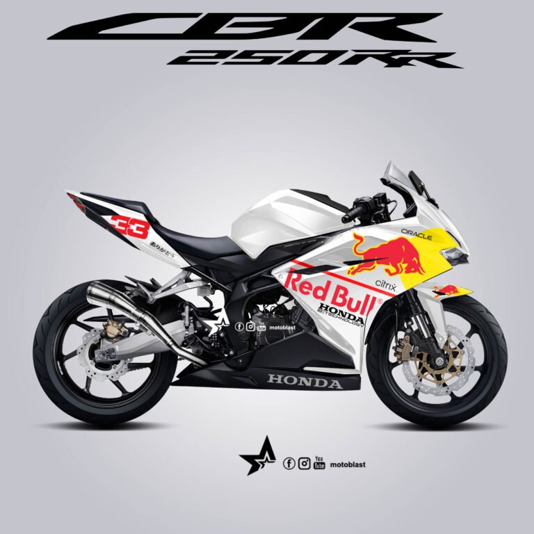 CBR250RR-REDBULL WHITE