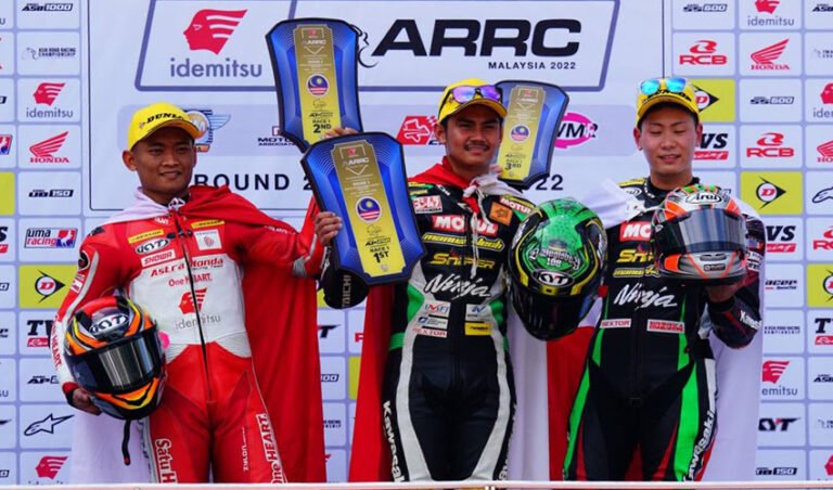 rheza dhanica podium 2 sepang arrc