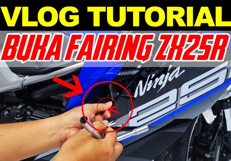 tutorial buka fairing zx25r