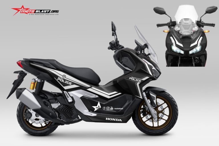 Honda ADV160 - BUKAN POLICE