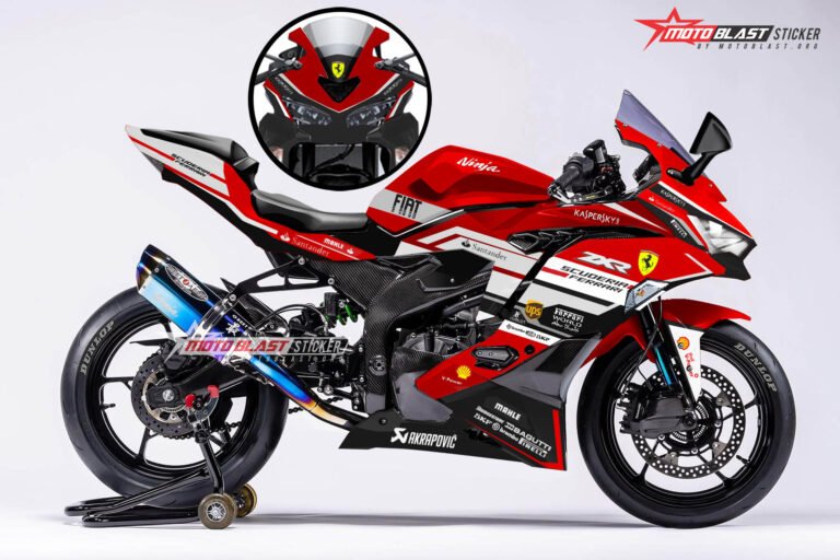 2 ZX25R FERRARI red