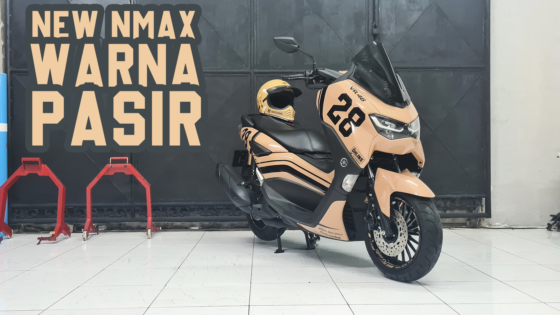 Vlog Yamaha New Nmax Warna Pasir Motoblast