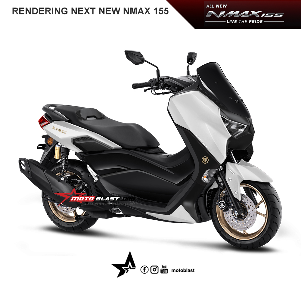 Digital Renderin Next New Yamaha Nmax 155 Piye menurutmu gaes