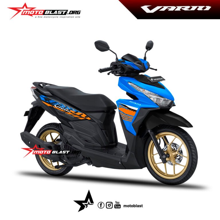VARIO 150 2017 BLUE BLACK