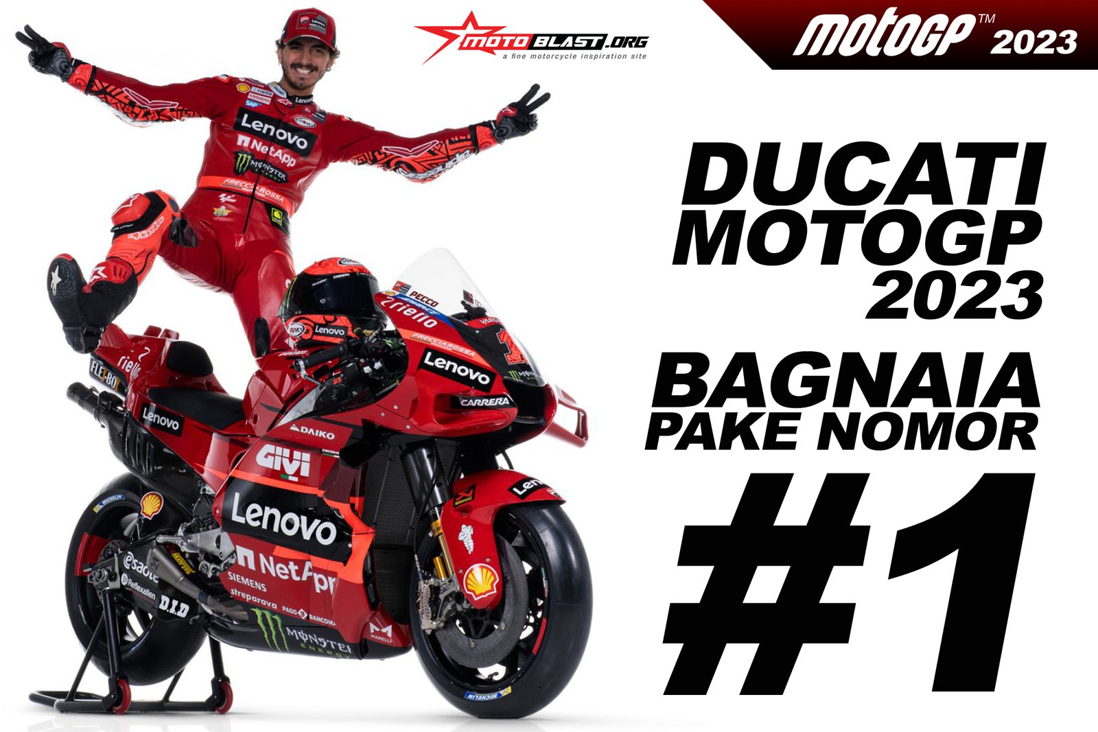 Ducati rilis Livery motogp 2023 - Wah Francesco Bagnaia berani pake ...