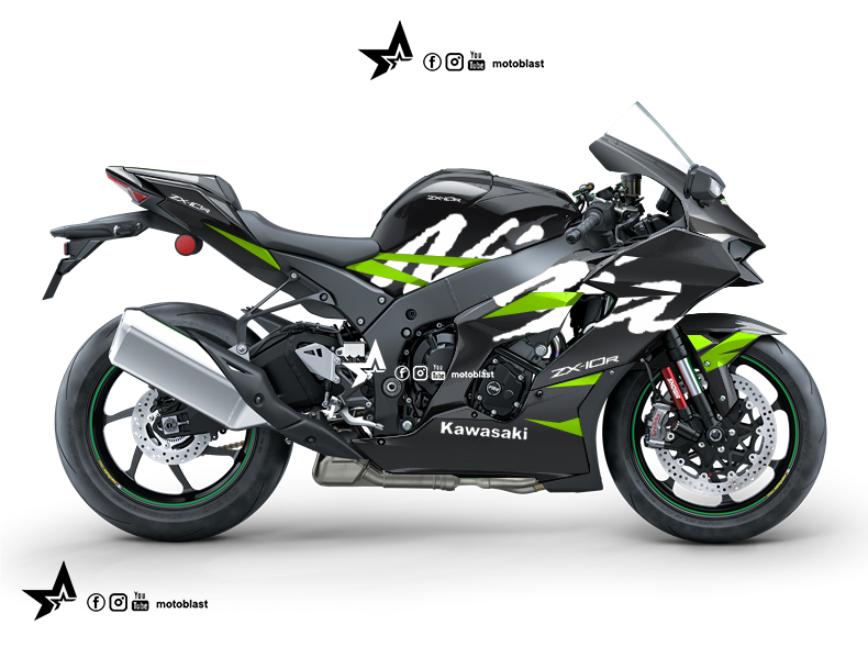 Игрушка модель мотоцикла Kawasaki Ninja ZX 10rr