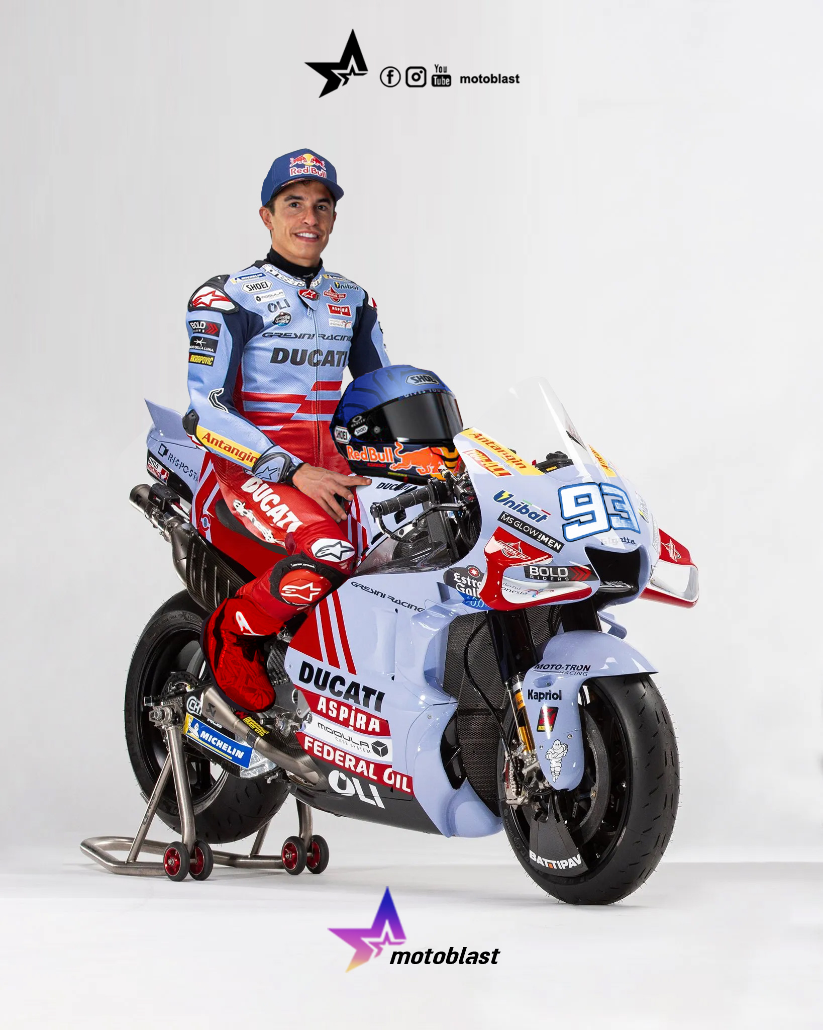 Marc Marquez Resmi Akan Gabung Di Gresini Racing MotoGP 2024 - MOTOBLAST