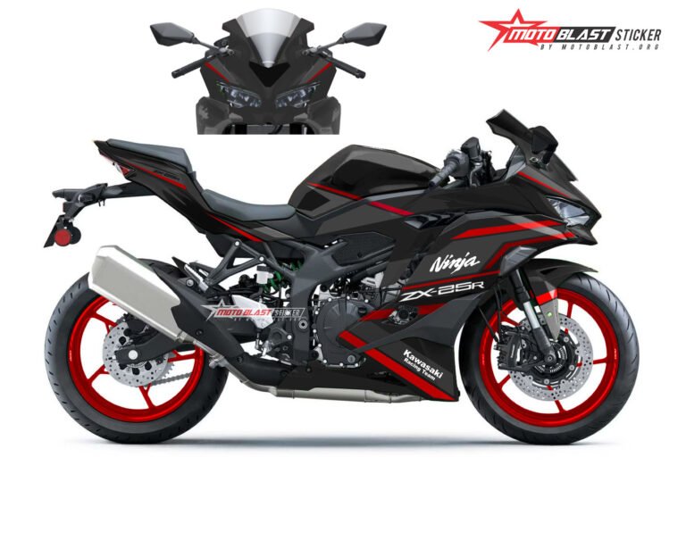21 ZX25R BLACK RED WA