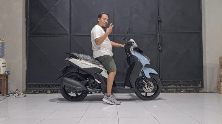 tinggi badan 160cm naik yamaha gear