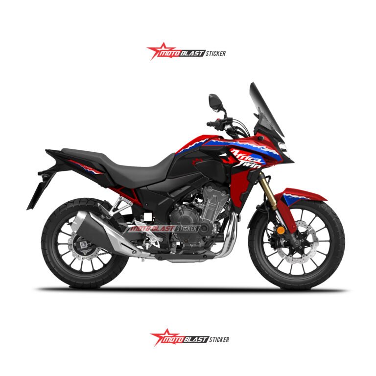 CB500X RED AFRICA TWIN 2024 LIVERY-TKP