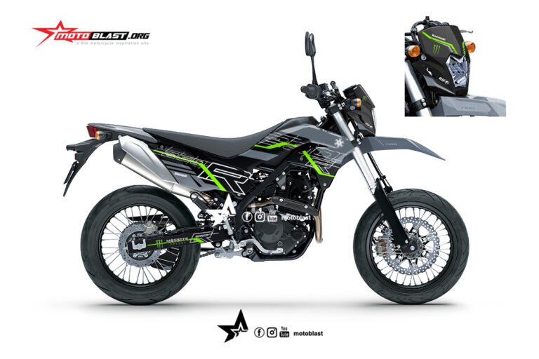 KLX 230 SM-wintertest