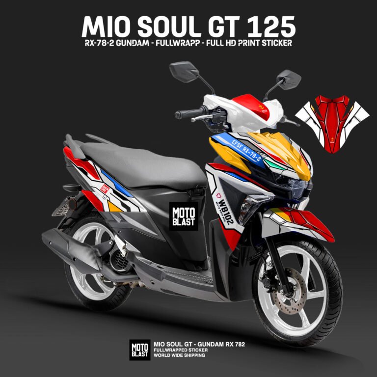 MIO SOUL GT 125 GUNDAM RX 782