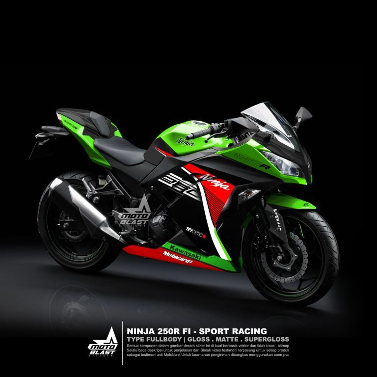 1 NINJA 250R FI GREEN SH