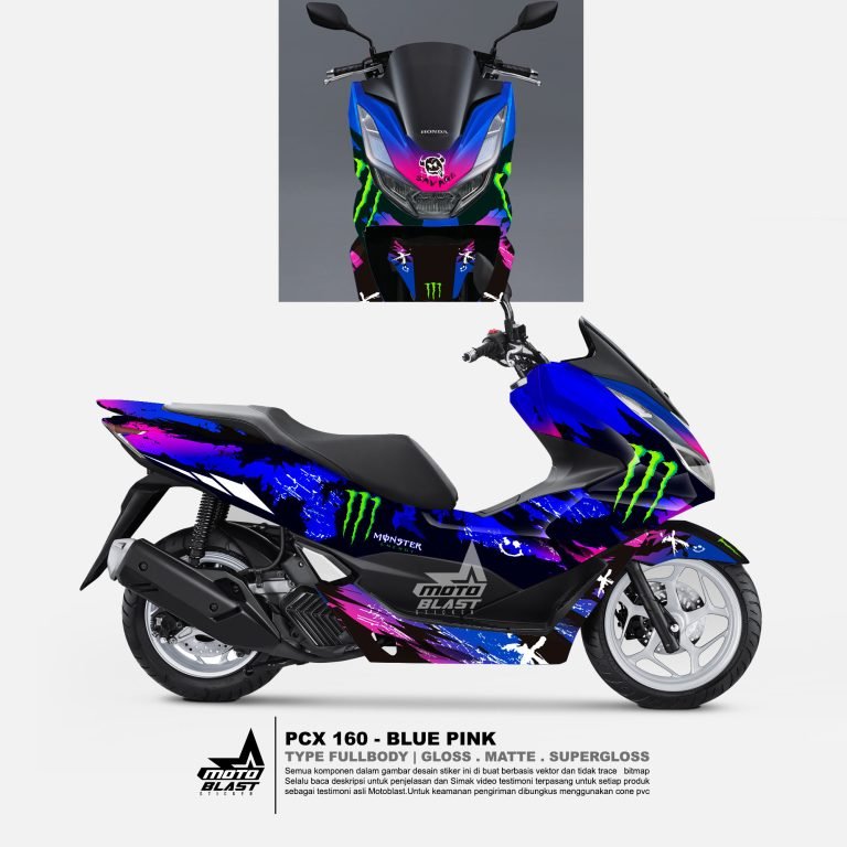 2 PCX 160 BLUE MONSTER2
