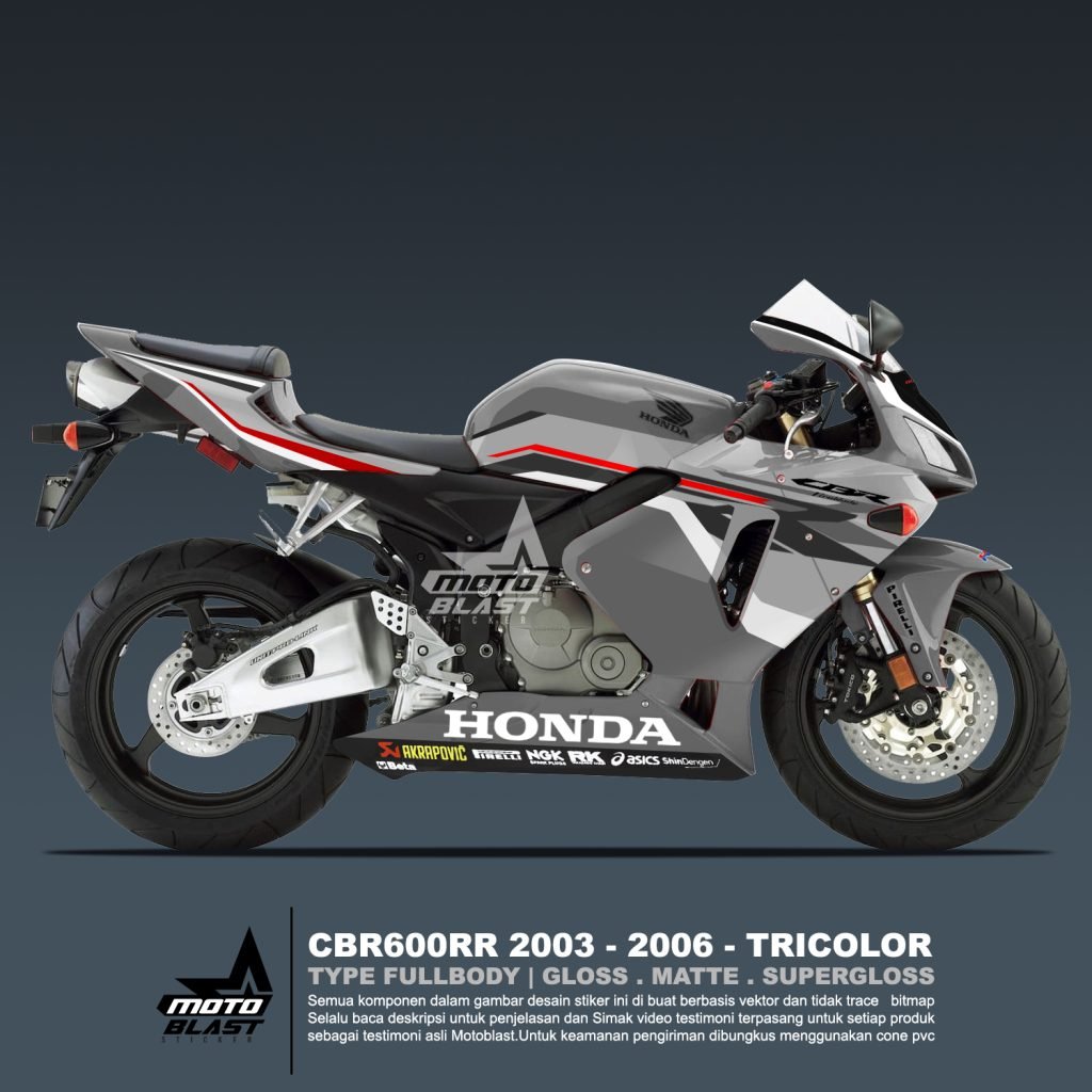 CBR600RR 2003 HRC WSBK GREY
