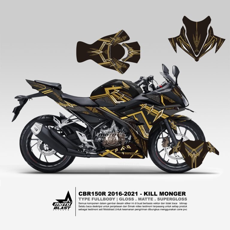 1 NEW CBR150R KILLMONGER